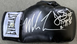 TYSON, MIKE-JAMES "BUSTER" DOUGLAS SIGNED BOXING GLOVE (1990-SIGNED BY TYSON & DOUGLAS-BECKETT)