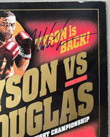 TYSON, MIKE-JAMES "BUSTER" DOUGLAS SIGNED OFFICIAL PROGRAM (1990-SIGNED BY BOTH-JSA)