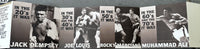 TYSON, MIKE-JOSE RIBALTA SCARCE OFFICIAL PROGRAM & BOUT SHEET (1986)