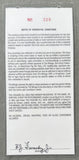TYSON, MIKE-RAZOR RUDDOCK II NEWS MEDIA CREDENTIAL (1992)