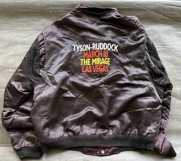 Razor Ruddock Shirt TYSON, MIKE-RAZOR RUDDOCK I SOUVENIR JACKET (1991) – JO Sports Inc.
