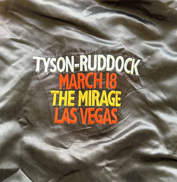 Razor Ruddock Shirt TYSON, MIKE-RAZOR RUDDOCK I SOUVENIR JACKET (1991) – JO Sports Inc.