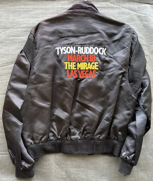 Razor Ruddock Shirt TYSON, MIKE-RAZOR RUDDOCK I SOUVENIR JACKET (1991) – JO Sports Inc.