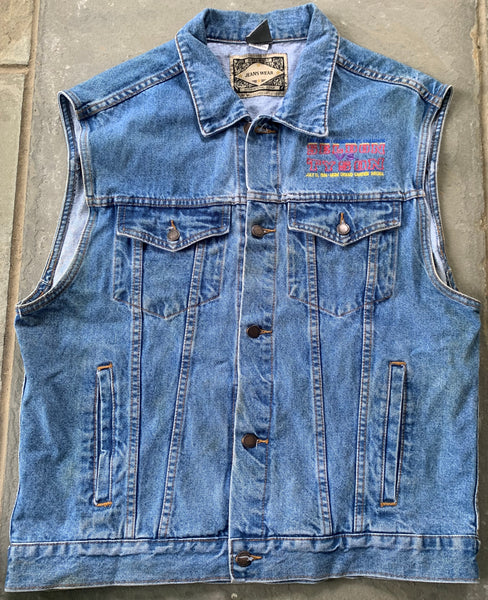 TYSON, MIKE-BRUCE SELDON SOUVENIR DENIM VEST (1996)