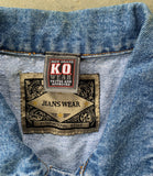 TYSON, MIKE-BRUCE SELDON SOUVENIR DENIM VEST (1996)