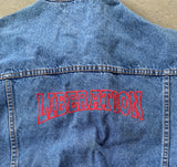 TYSON, MIKE-BRUCE SELDON SOUVENIR DENIM VEST (1996)