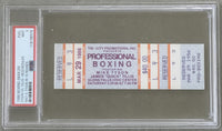TYSON, MIKE-JAMES "QUICK" TILLIS FULL TICKET (1986-PSA/DNA MINT 9)
