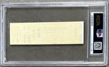 TYSON, MIKE-JAMES "QUICK" TILLIS FULL TICKET (1986-PSA/DNA NM-MT 8)