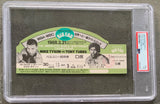 TYSON, MIKE-TONY TUBBS FULL TICKET (1988-PSA/DNA NM 7)