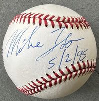 TYSON, MIKE VINTAGE SIGNED BASEBALL (1995)