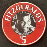 TYSON, MIKE FITZGERALDS GAMING CHIP (2002)