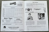 TYSON, MIKE-HECTOR MERCEDES SIGNED OFFICIAL PROGRAM (1985-SIGNED BY TYSON-TYSON PRO DEBUT)