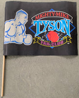 TYSON, MIKE ORIGINAL FAN CLUB FLAG (1980'S-90'S)