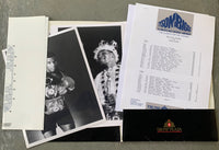 TYSON, MIKE-TYRELL BIGGS ORIGINAL MEDIA PRESS KIT (1987-COMPLETE WITH PHOTOS)