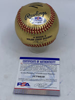 TYSON, MIKE SIGNED BASEBALL (PSA/DNA AUTHENTICATED)