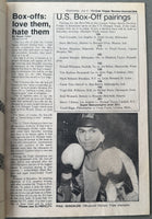 TYSON, MIKE & EVANDER HOLYFIELD & PERNELL WHITAKER 1984 OLYMPIC BOX-OFFS OFFICIAL PROGRAM