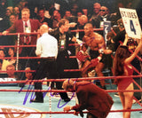 TYSON, MIKE SIGNED PHOTO (1997-END OF EAR BITE FIGHT)
