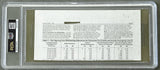 TYSON, MIKE VINTAGE SIGNED 1986 W-4 WITHHOLDING CERTIFICATE (PSA/DNA)