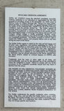 SANCHEZ, DIEGO-JOE RIGGS UFC FIGHT NIGHT PRESS CREDENTIAL