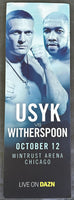 USYK, OLEKSANDR-CHAZZ WITHERSPOON PRESS CONFERENCE POSTER (2019)