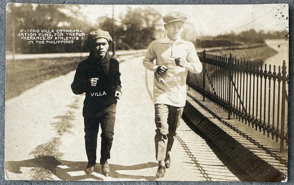 VILLA, PANCHO TRAINING REAL PHOTO POSTCARD