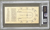 WALCOTT, JERSEY JOE-EZZARD CHARLES IV STUBLESS TICKET (1952-PSA/DNA GOOD 2)