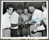 WALCOTT, JERSEY JOE SIGNED ORIGINAL TYPE 1 PHOTO (STINSON LOA-1951)