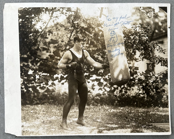 WALKER, MICKEY SIGNED TYPE 1 PHOTO (1925)