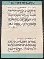 WALKER, MICKEY ADVERTISING BUSINESS CARD