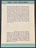 WALKER, MICKEY ADVERTISING BUSINESS CARD