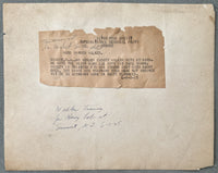 WALKER, MICKEY SIGNED TYPE 1 PHOTO (1925)