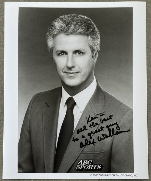 WALLAU, ALEX VINTAGE SIGNED PHOTO