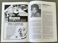 WATT, JIM-HOWARD DAVIS, JR. OFFICIAL PROGRAM (1980)