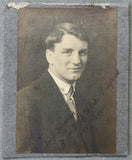 WELSH, FREDDIE SIGNED ORIGINAL TYPE 1 PHOTOGRAPH (1911)