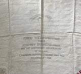 WELSH, FREDDY-JOHNNY SUMMERS BOXING SILK (1909)