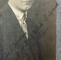 WELSH, FREDDIE SIGNED ORIGINAL TYPE 1 PHOTOGRAPH (1911)