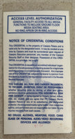 DE LA HOYA, OSCAR-PERNELL WHITAKER MEDIA CREDENTIAL (1997)