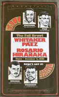 WHITAKER, PERNELL-JORGE PAEZ ON SITE POSTER (1991)