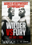 FURY, TYSON-DEONTAY WILDER I SOUVENIR POSTER (2018)