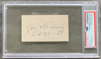 WILLARD, JESS INK SIGNATURE (PSA/DNA)