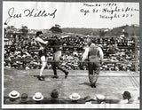 JOHNSON, JACK-JESS WILLARD TYPE 2 ACTION PHOTO (1915-SIGNED BY WILLARD-PSA/DNA)