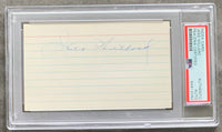 WILLARD, JESS INK SIGNED INDEX CARD (PSA/DNA)