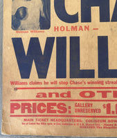 WILLIAMS, HOLMAN-JACK CHASE ON SITE POSTER (1944)