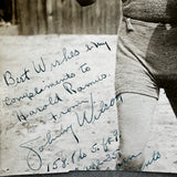 WILSON, JOHNNY SIGNED PHOTO