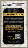WOODEN, JOHN SIGNED BUSINESS CARD (JSA)
