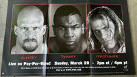 WRESTLEMANIA XIV ORIGINAL SOUVENIR POSTER (1998-TYSON, AUSTIN, MICHAELS)