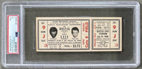 ZALE, TONY-AL HOSTAK FULL TICKET (1940-PSA/DNA EX 5)