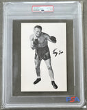 ZALE, TONY SIGNED PHOTO (PSA/DNA)