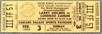 HOLMES, LARRY-LORENZON ZANON FULL TICKET (1980)