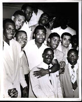 ROBINSON, SUGAR RA-KID CHOCOLATE WORIGINAL PHOTO (1940'S)